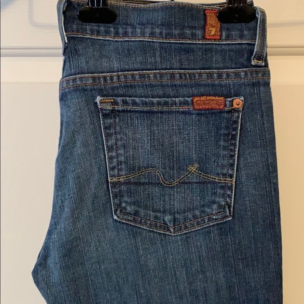 7 For All Mankind Boycut Jeans